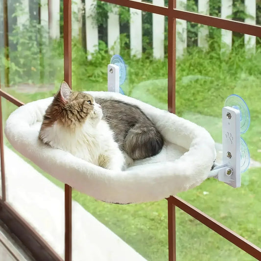 Winter Cat Hammock Window Bed with Suction Cups