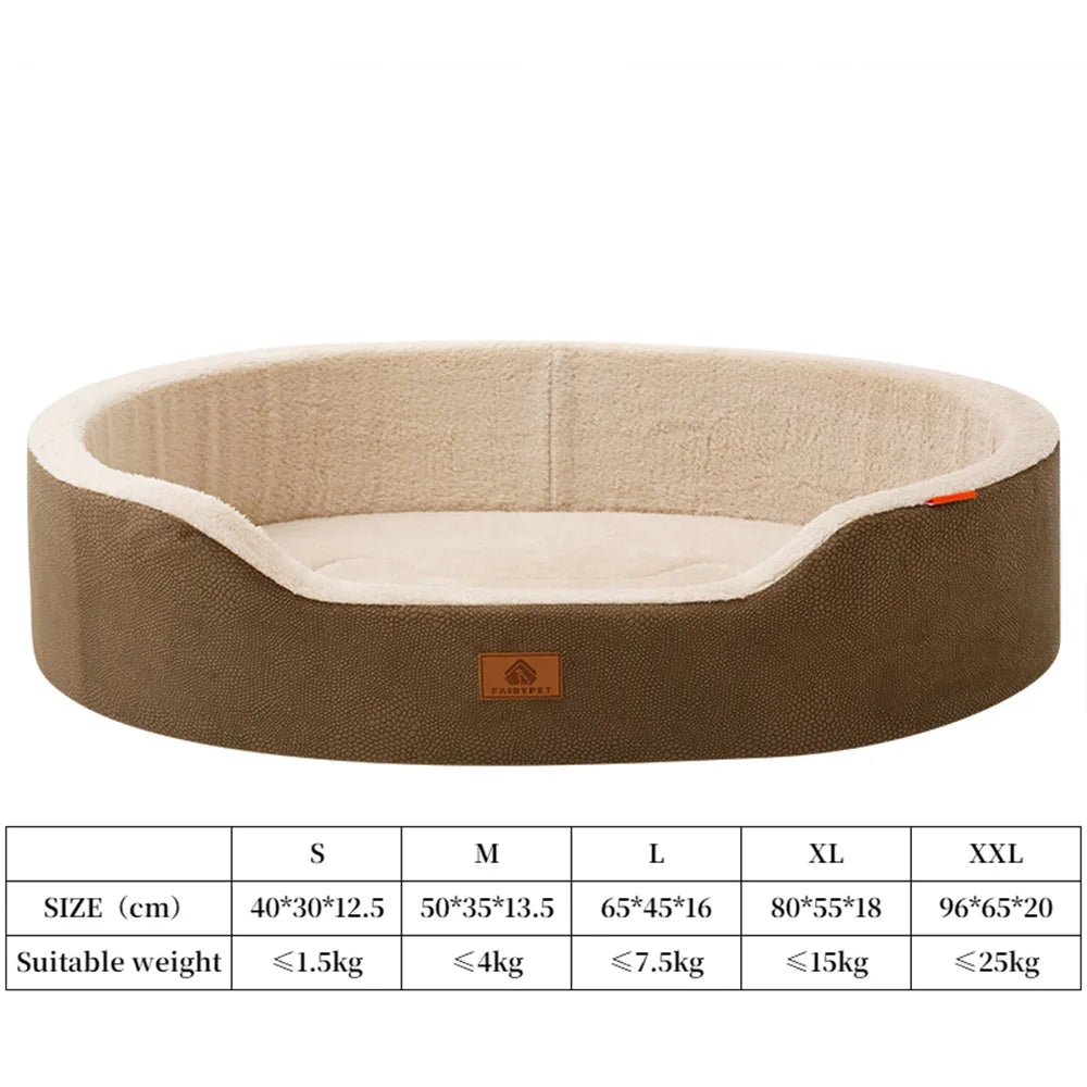Orthopedic Waterproof Dog Bed for Medium & Large Dogs
