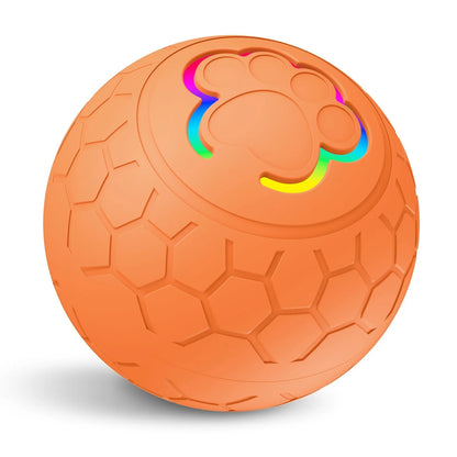 Smart Interactive Pet Toy Ball with RGB Lights