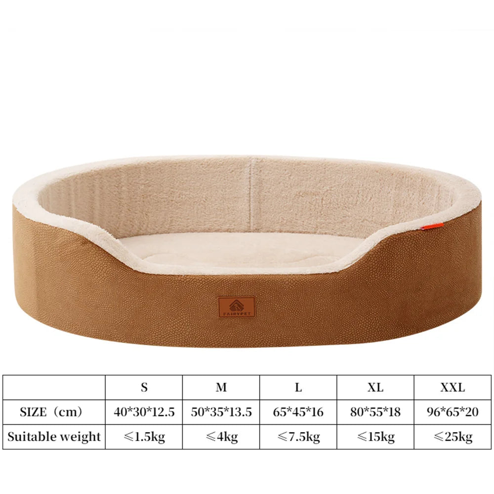 Orthopedic Waterproof Dog Bed for Medium & Large Dogs