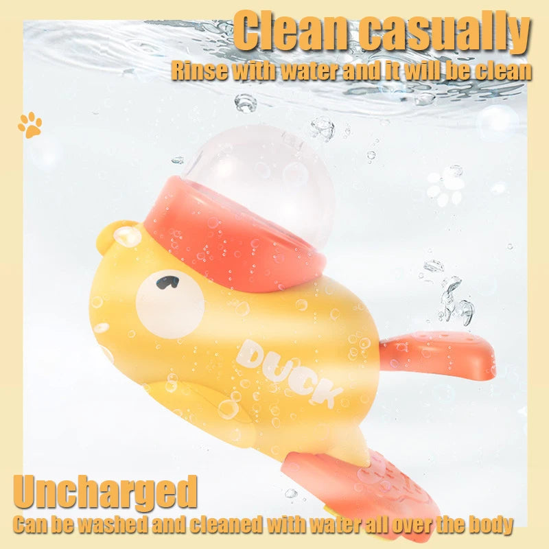 Interactive Duck Pet Feeder for Cats and Dogs