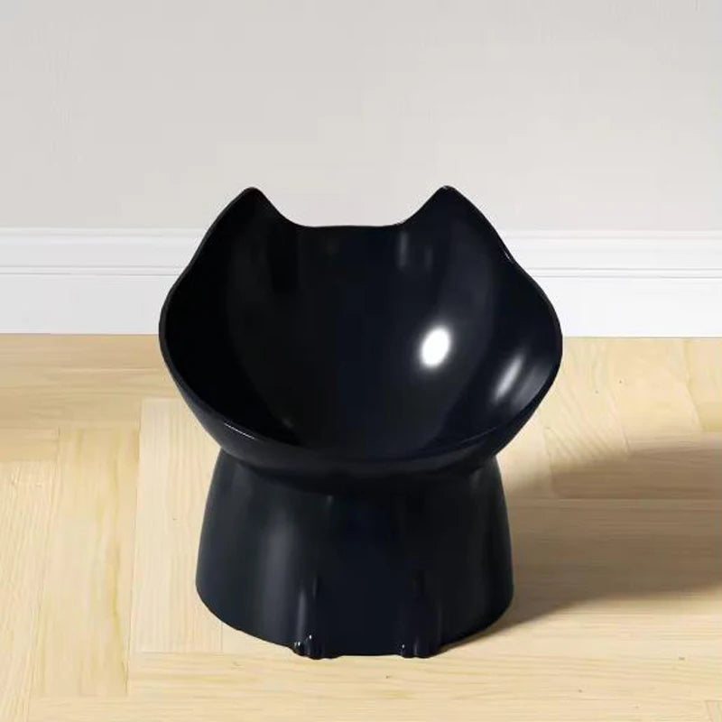 Raised Cat & Dog Bowl with Neck Protection, Anti-Spill