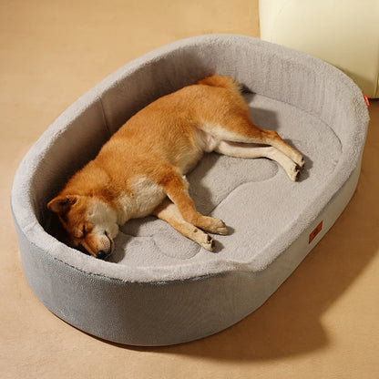 Orthopedic Waterproof Dog Bed for Medium & Large Dogs