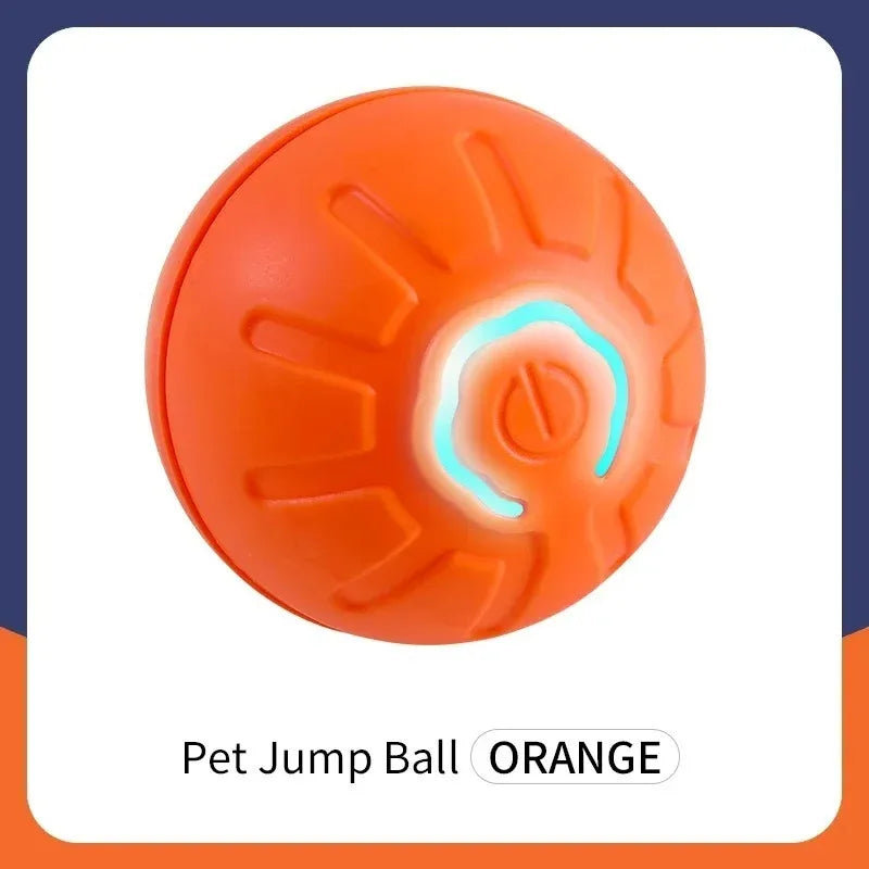 Smart Interactive Pet Toy Ball with RGB Lights