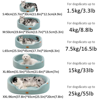 Orthopedic Waterproof Dog Bed for Medium & Large Dogs